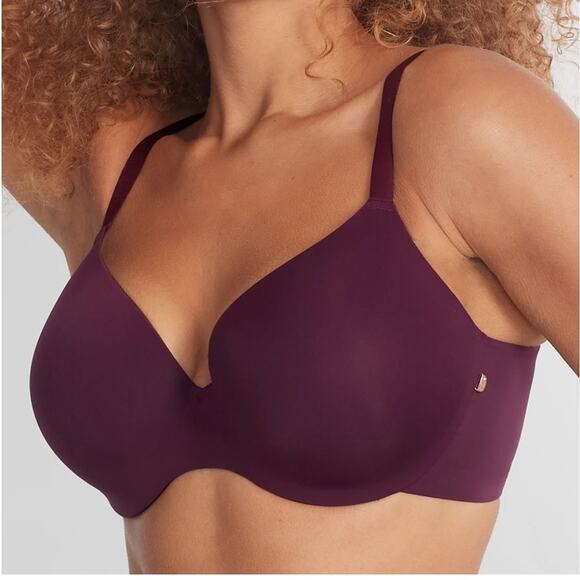 Le Mystère Purple T Shirt Bra 34F New Retails $68 - Picture 7 of 8